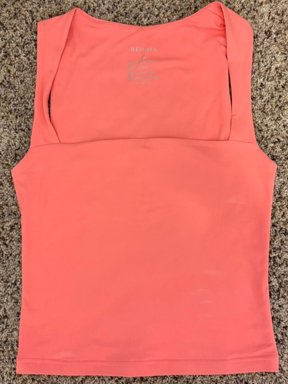 Pink Fitted Tank Top